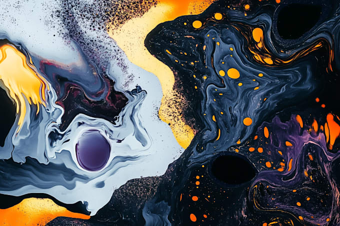 make creative abstract art for you