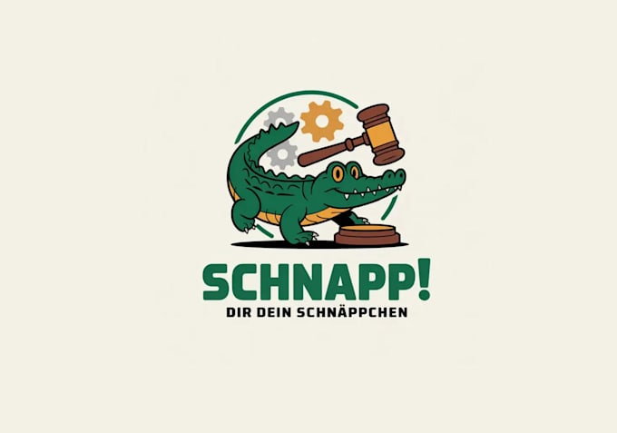 create creative and good looking crocodile logo design