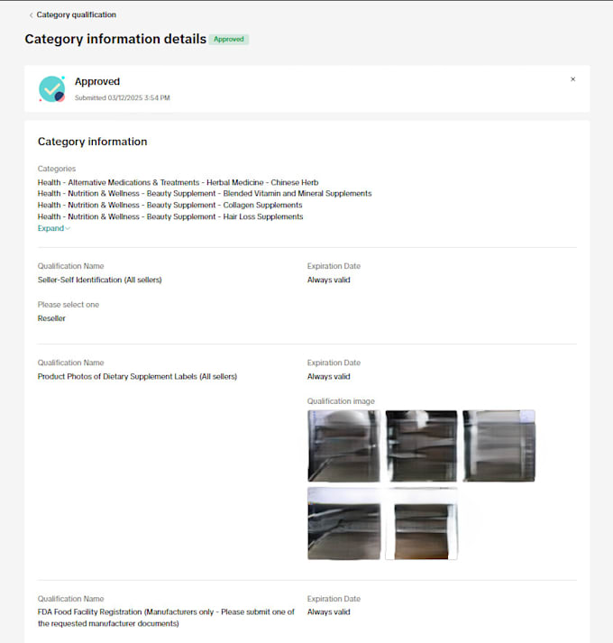 approve tiktok shop category, unlock restricted categories
