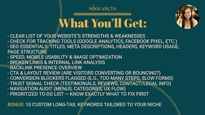 audit your website SEO and conversion strategy to boost sales