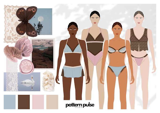 design a womenswear collection based on your vision