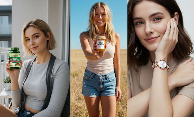create stunning ai generated model images holding your product