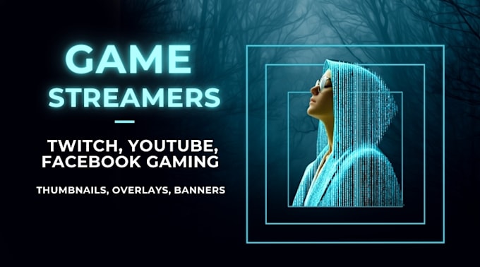 offer  gaming social media posts, twitch gaming thumbnails