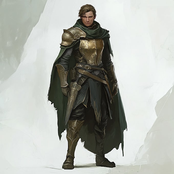 create fantasy character artwork