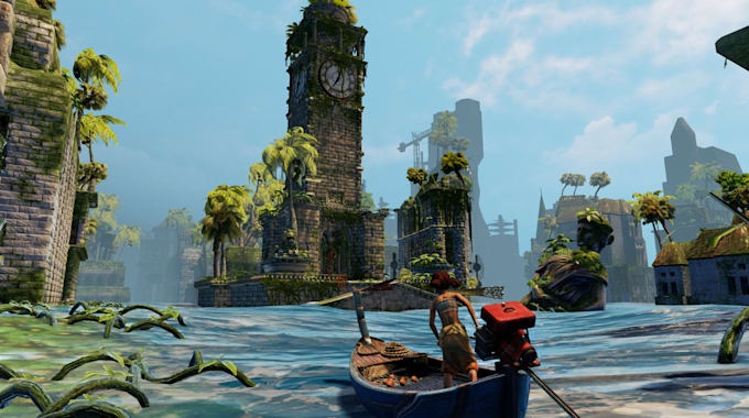design game environments for action, rpg, strategy, sci fi, horror or open world