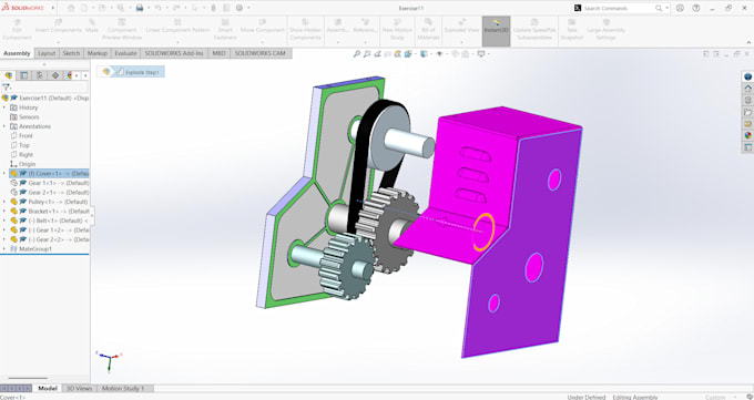design 3d models in blender, solidworks and fusion360