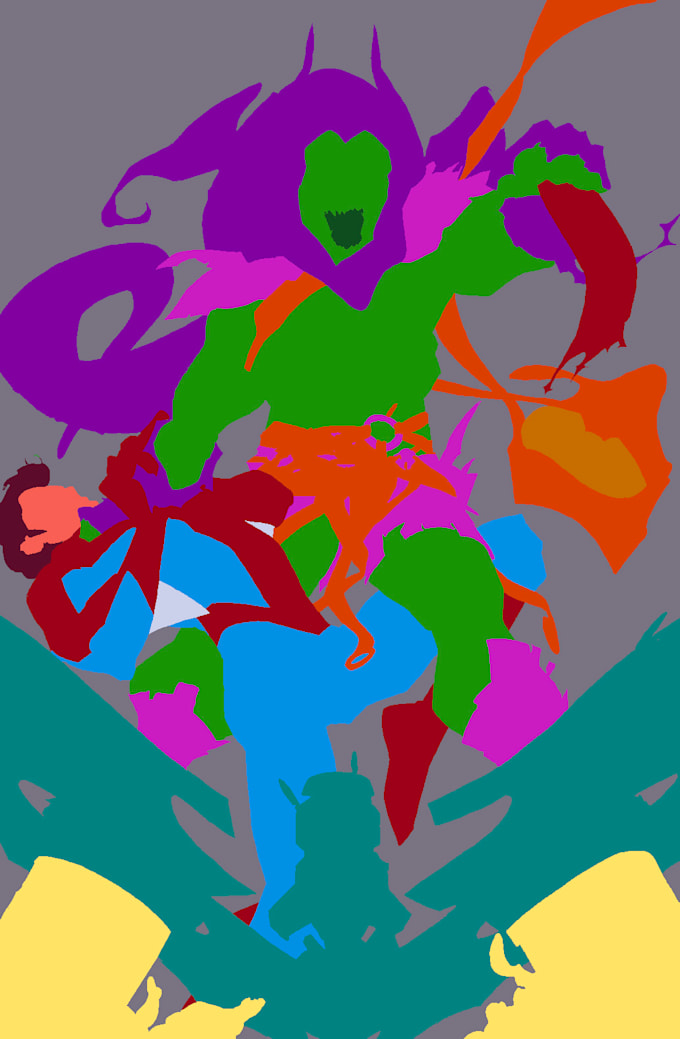 make color flats for comics, anime, webtoons, etc flatter