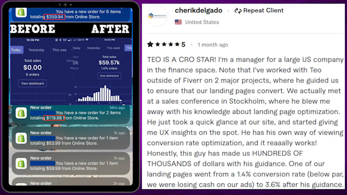 cro redesign shopify store to increase your conversion rate