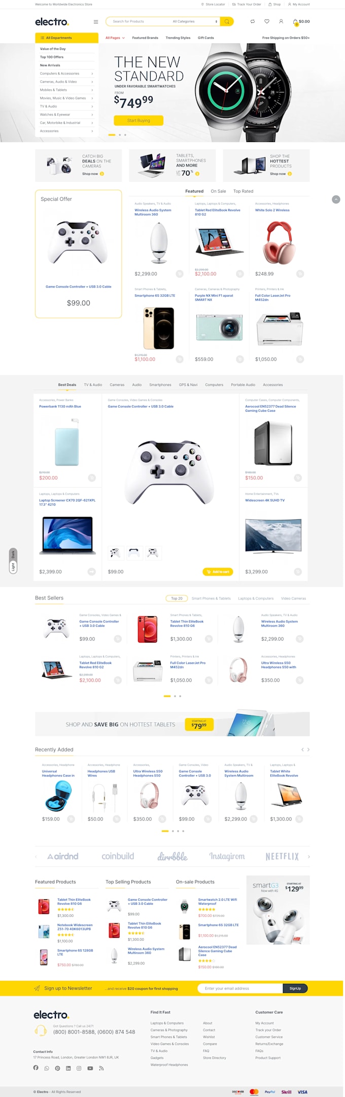 create wordpress website design using envato elements