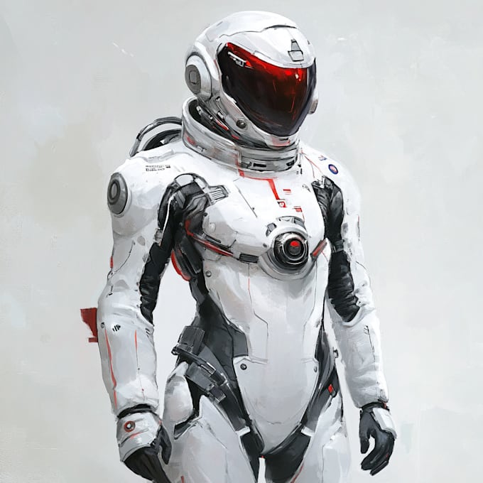 design stunning sci fi, cyberpunk, fantasy characters or concept art