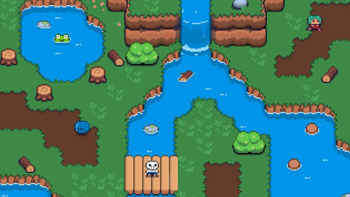 do pixel art tileset and backgound, pixel tilemap, game environment 16x16, 32x32