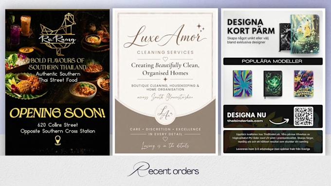 design a professional flyer, leaflet or trifold brochure in 24 hours