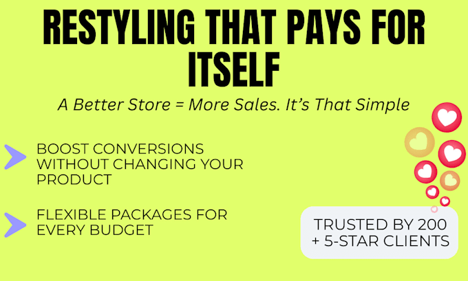 redesign your shopify to boost conversions