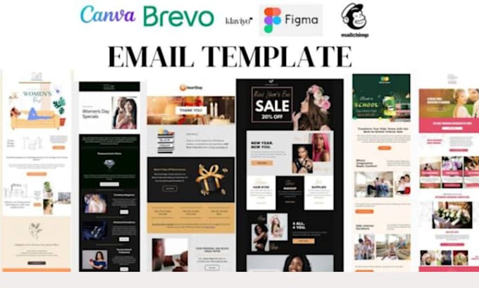 customized email templates design :: behance Images... Design custom email templates that boost conversions by William_abbey ...