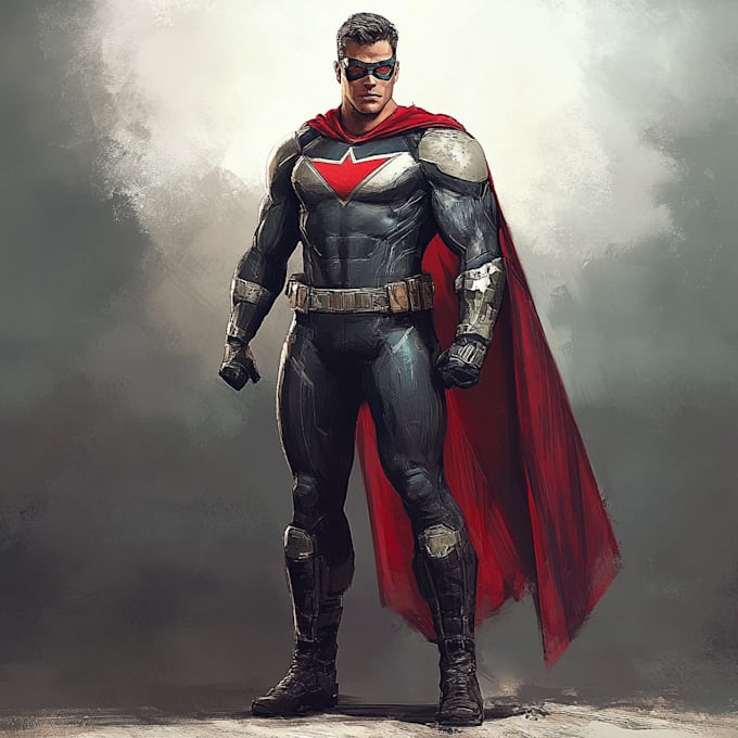 do a favorite superhero character art for you