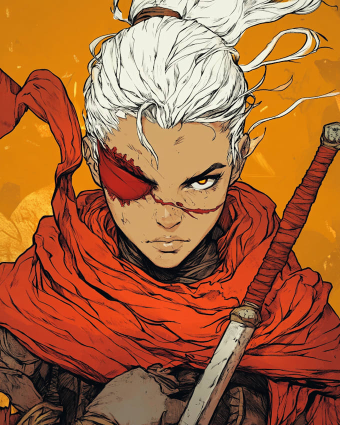 draw comic book cover, manga comic