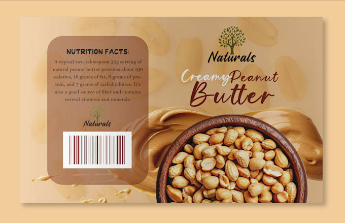 design the spice honey and peanut butter labels