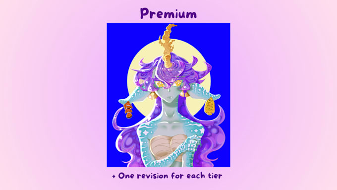 draw the bust of your character for you