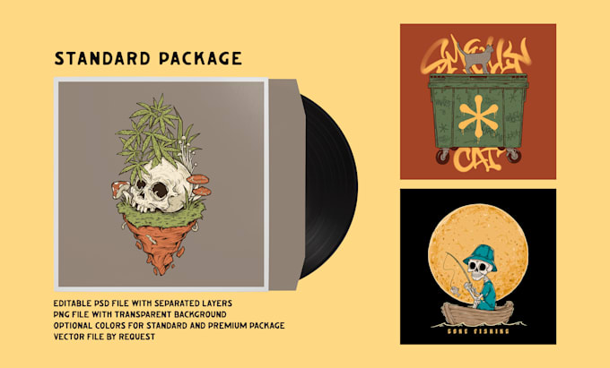do custom artwork for single, album, or podcast cover