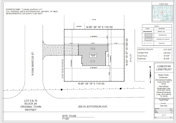 create electrical design and lighting plan
