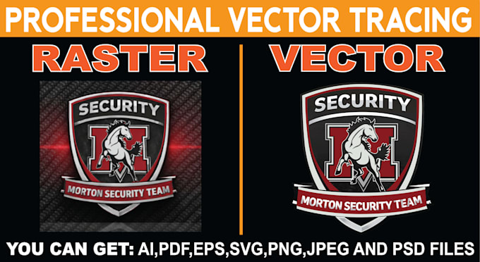 do vectorize, vector trace logo and graphics