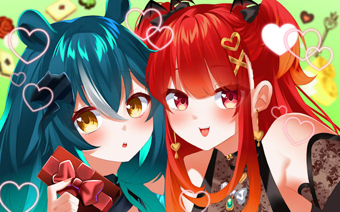 make anime art illustration for profile picture, pfp, thumbnail, background
