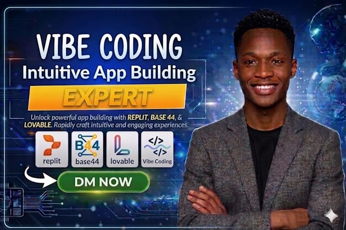 build ai apps using replit , replit ai base44 and lovable app developer