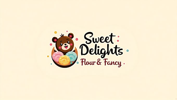 do pastry shop mascot logo design