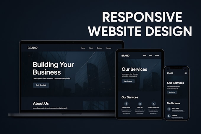 design responsive wordpress website development in 24 hours