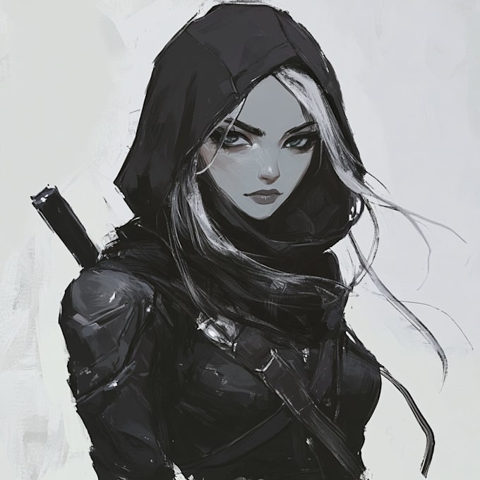 fantasy characters, concept art,