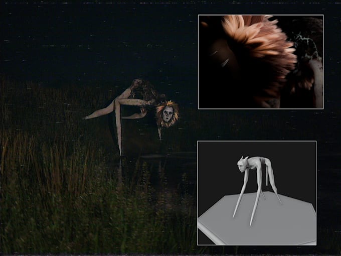 create detailed fantasy or horror creature sculpts