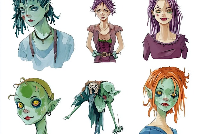 draw any fan art character you like