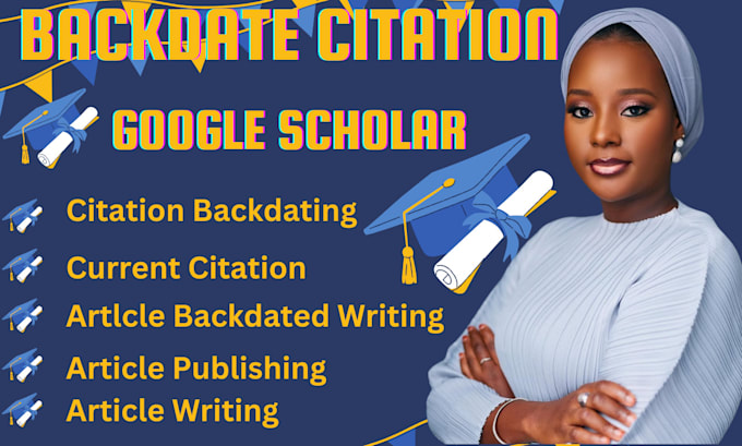 backdate citation, increase citations on google scholar peer reviewed journal