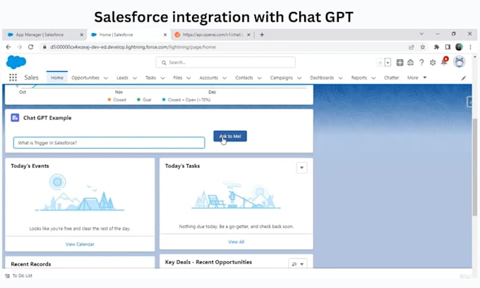 integrate salesforce with chatgpt and claude