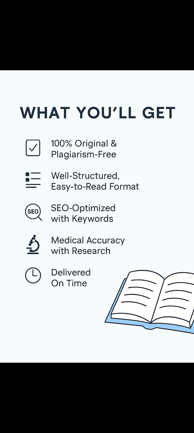 write SEO health blogs and medical articles