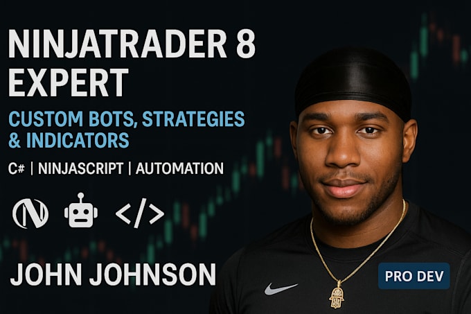 develop or convert ninjatrader 8 nt8 strategies, indicators, ctrader and bots