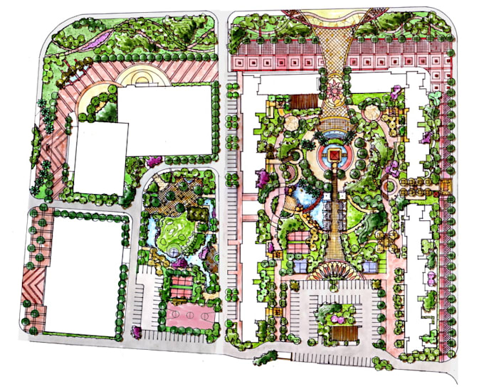 help you design master plans for communities, parks