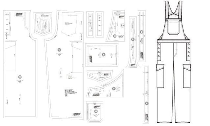 be sewing pattern grading converting dxf garments swimwear apparel grading dress