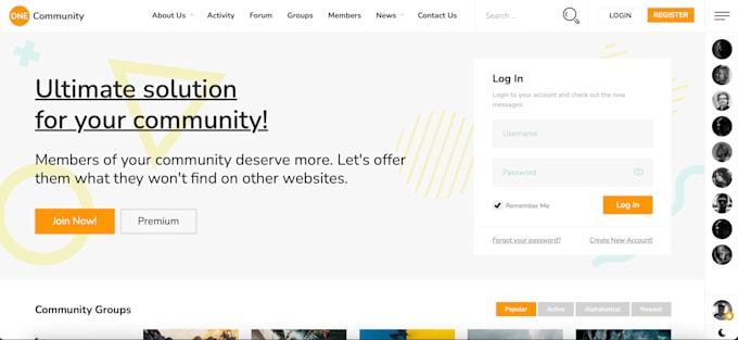 create a website for your business, brand, or office