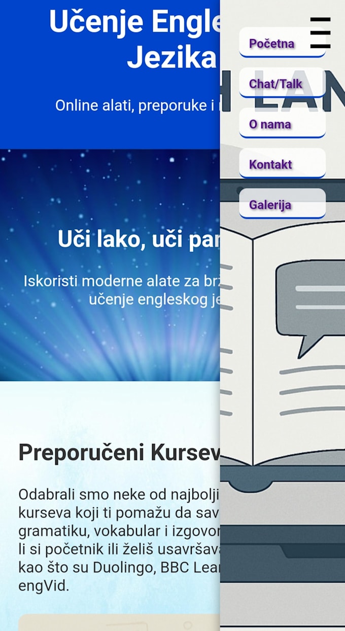 create a responsive website using HTML, CSS, and javascript