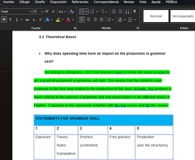 format and organize your word and google docs