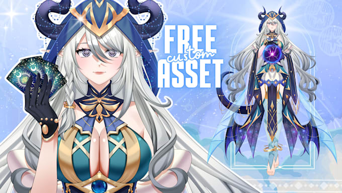 design and rig an advanced live 2d vtuber model for your stream