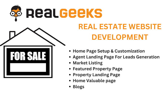 setup real geeks website drip automation landing lead generation pages