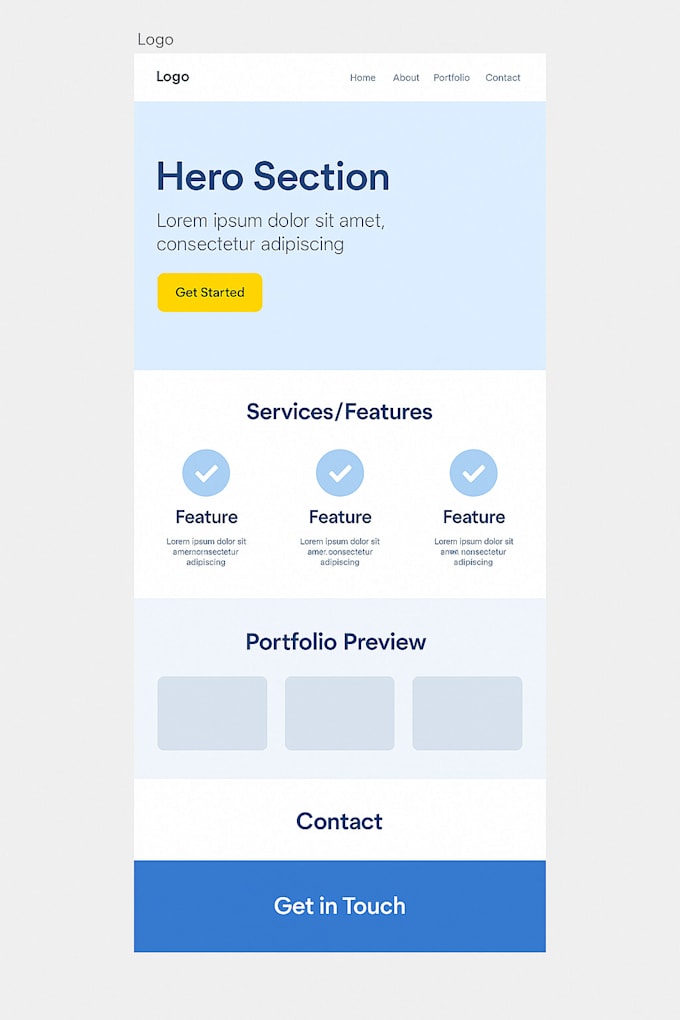 create clean and responsive frontend designs using HTML CSS