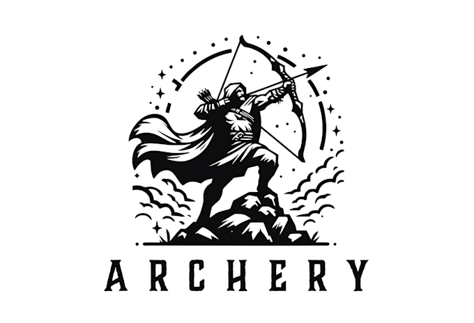 create an awesome beautiful archer logo just in 16 hours