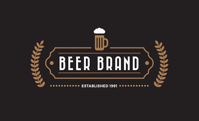 make eye catchy modern, craft brewery logo