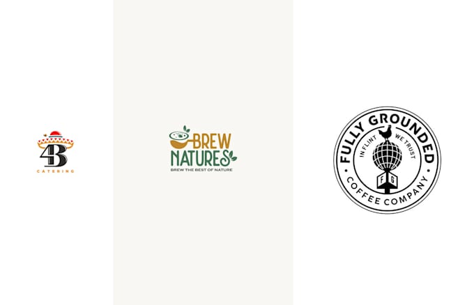 do food restaurant coffee shop drink logo design