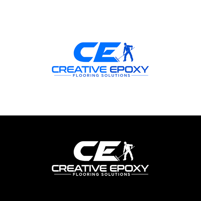 make creative uniforms flooring solutions business logo