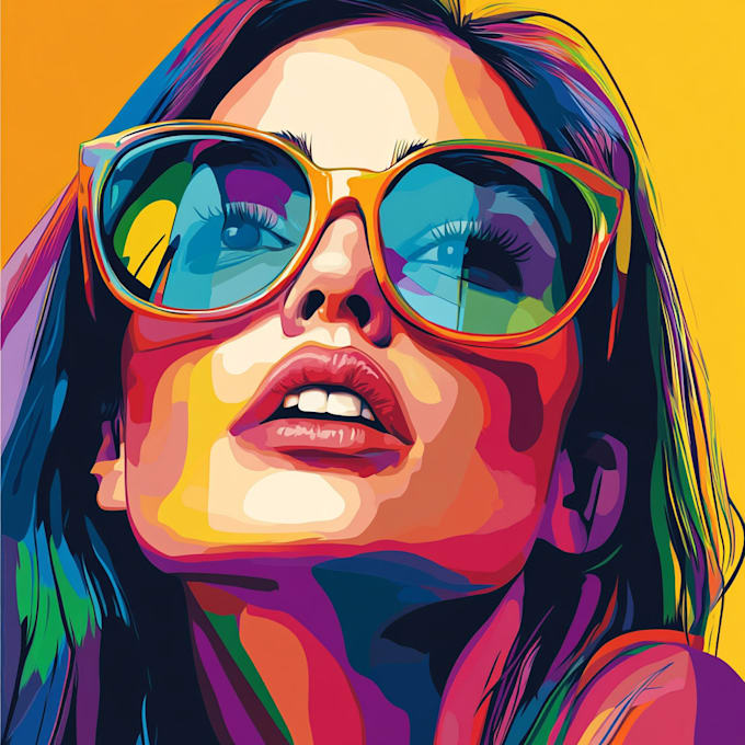 make a beautiful wpap pop art portrait
