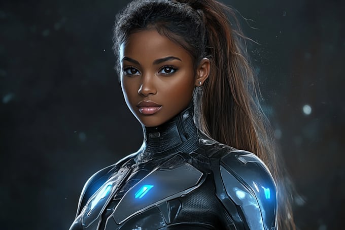 paint realistic characters, concept and artwork digitally